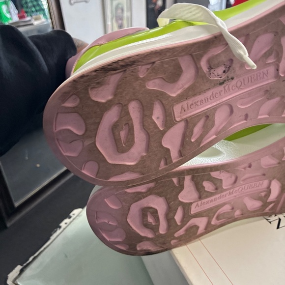 Alexander McQueen Oversized Men's Runner SZ 46 Rare No Size Tag Pre Owned Used - Picture 10 of 16